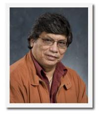 Portrait of Goyce Kakegamic: Photo courtesy of Lakehead University (c. 2007)